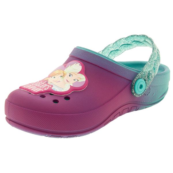 Clog Infantil Feminino Fairytale Grendene Kids - 21747 VINHO 30