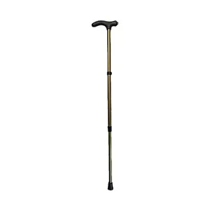 Bengala T Medicate MD163 com Regulagem de Altura Bronze/Preta