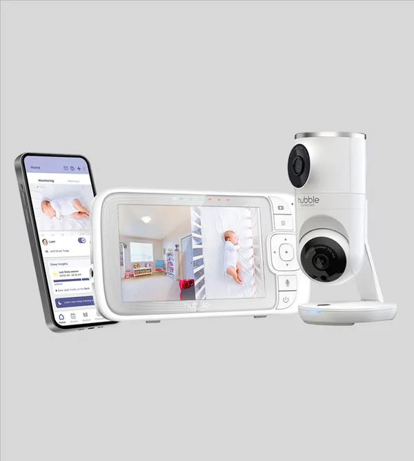 Babá Eletrônica Hubble Nursery Dual Vision com Monitor HB588
