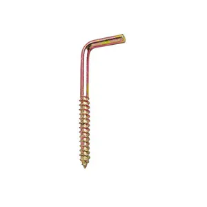 Escapula bicromatizada rosca para madeira 17x50mm 5 unidades Bemfixa