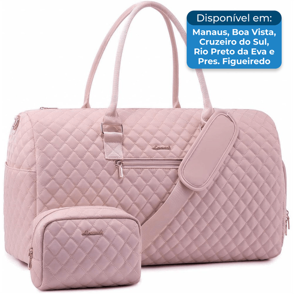 Bolsa de Viagem Feminina Com Compartimento LOVEVOOK A-BI