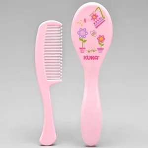 Kit Escova e Pente Rosa