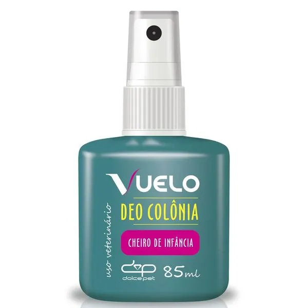 Deo Colônia Para Cães E Gatos Vuelo Cheiro De Infância 85ml (MP)