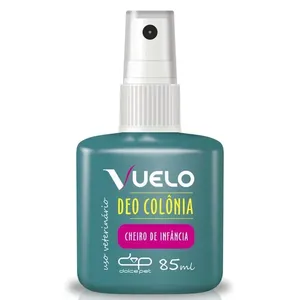 Deo Colônia Para Cães E Gatos Vuelo Cheiro De Infância 85ml (MP)