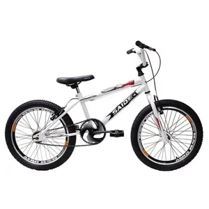 Bicicleta Aro 20 Bike Bmx Cross Freestyle Infantil Saidx Branca