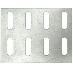 Tala de Emenda para Eletrocalha Aba 100MM D-PZ 12000100PZ Aço Galvanizado Perfil Tala de Emenda Eletrocalha Aba 100MM D-PZ 12000100PZ Galvanizada Perfil