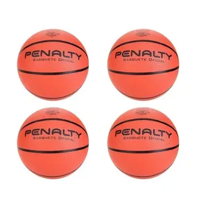 Kit 4 Bolas de Basquete Playoff IX Oficial para Quadra Externa Laranja Penalty Kit 4 Bolas de Basquete Playoff IX Oficial para Quadra Laranja Penalty