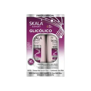 Kit Skala Shampoo + Condicionador 325ml Genetiqs Força e Brilho KIT SKALA SH 325ML+COND 200ML GENETIQS G