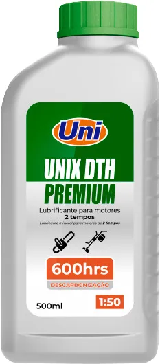 Óleo para motor 2 tempos 500 ml UNIX DTH PREMIUM UNI INGRAX