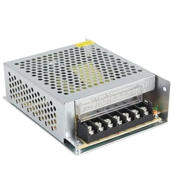 Fonte Chaveada Colmeia BT1215 12V 15A 180W Bivolt para Câmeras CFTV e Fita LED Prata Briwax Fonte Chaveada Colmeia BT1215 12V 15A 180W Bivolt Prata Briwax