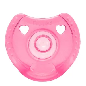 Chupeta Kuka Soft Comfort Bico Redondo Silicone Rosa 1 Unidade