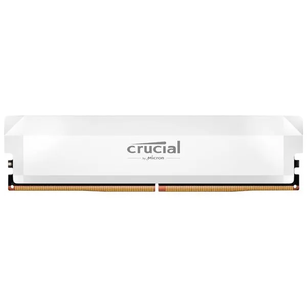 Memória Ram Ddr5 16gb 6400mhz Cp16g64c38u5w Branco Crucial Basics para Jogos e Multitarefas Memória Ram Ddr5 16gb 6400mhz Cp16g64c38u5w Branco Crucial Basics para Alto Desempenho