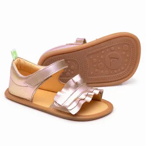 Sandália Infantil Ruffy Dourada Tip Toey Joey 23