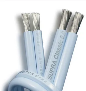 Cabo Caixa Acústica Supra Cables CLASSIC 2 X 6.0mm - 2 Metros