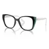 Armação de Óculos de Grau Vogue Eyewear VO5577L Feminino Borboleta Acetato Preto