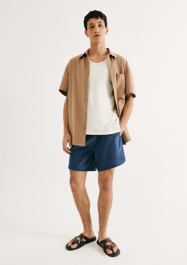 Shorts Masculino Peach Touch Vintage - Azul XG