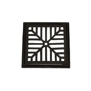 Ralo com Caixilho de Ferro Fundido 50x50cm Captação Esgoto Modelo 1105.H-FSC Fundição São Cristóvão Ralo com Caixilho Ferro Fundido 50x50cm 1105.H-FSC Fundição São Cristóvão