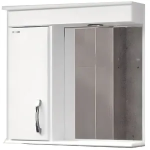 Espelheiro Viena 1 Lâmpada LED 59,5cm Branco - 566402 - A.J.RORATO