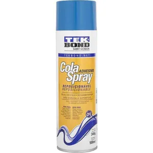 Adesivo Em Spray, Reposicionável, 340 G/500 Ml, Tekbond
