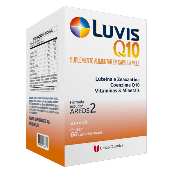 Suplemento Alimentar Luvis Q10 60 Cápsulas