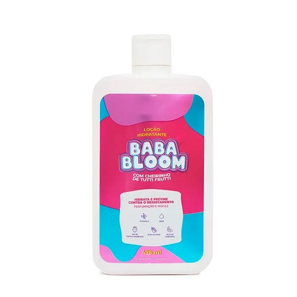 Loção Hidratante Corporal Tutti Frutti 475ml – Hidratação Intensa para Peles Secas e Extra-Secas