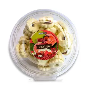 Pote Biscoito Uga Uga Com Recheio Goiabada 250g 152828 - Tacho Caipira