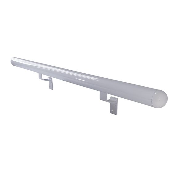 Kit Corrimão Redondo Branco Decal Kit Corrimão Redondo Branco 3m