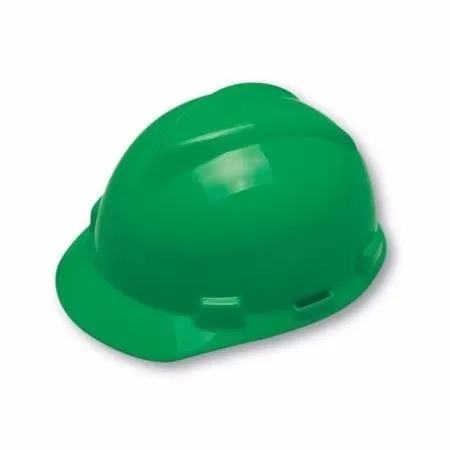 Capacete Aba Frontal com Suspensão de Tecido MSA Capacete V-GARD aba frontal PK verde 311309 - MSA
