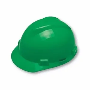 Capacete Aba Frontal com Suspensão de Tecido MSA Capacete V-GARD aba frontal PK verde 311309 - MSA