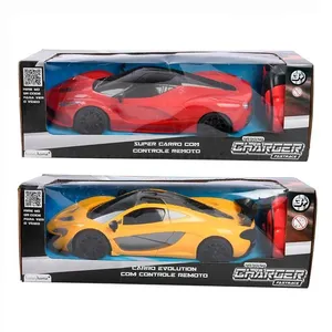 Carro Evolution com Controle Remoto Turbo Charger Plástico LJM210 - honeyhome