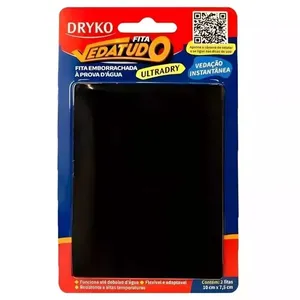 Fita Vedatudo Ultradry 10x7,5 cm Preto - ULTRADRYBLIS-PT - DRYKO