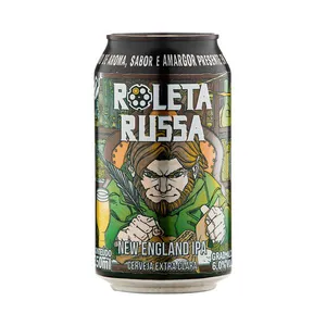 Cerveja Roleta Russa New England IPA Lata 350ml