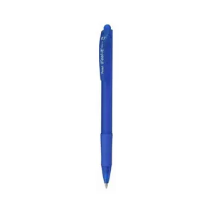 Caneta Esferográfica Retrátil Pentel Feel-it Ponta 0,7MM Escrita Suave 1 Unidade Azul Escuro Caneta Esferográfica Retrátil Pentel Feel-it Ponta 0,7MM Escrita Confortável Azul Escuro