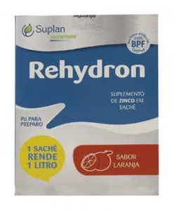 Rehydron Laranja 4 Saches 104g