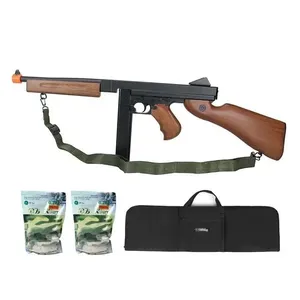 Rifle De Airsoft Aeg Cyma Thompson Cm033 6mm - Cyma + Itens