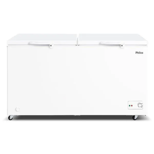 Freezer Horizontal 2 em 1 Philco PFH520B Degelo Manual 500L Classe A Branco 110V Freezer Horizontal 2 em 1 Philco PFH520B 500L Classe A Branco 110V