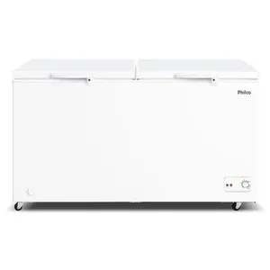 Freezer Horizontal 2 em 1 Philco PFH520B Degelo Manual 500L Classe A Branco 110V Freezer Horizontal 2 em 1 Philco PFH520B 500L Classe A Branco 110V