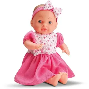 Boneca Bella Conversinha 38cm com Mecanismo de Som Corpo em Tecido e Tiara Bella Boneca Bella Conversinha 38cm com Som Corpo Tecido e Tiara