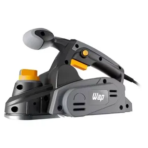 Plaina Elétrica WF PE01 para Madeira 760W 16000 RPM Empunhadura Emborrachada Cinza e Amarelo WAP Plaina Elétrica WF PE01 760W 16000 RPM Empunhadura Emborrachada Cinza WAP