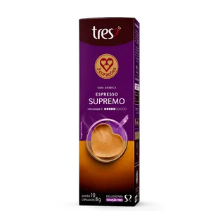 Capsula TRES Café Espresso Supremo 3 Corações 10 unid