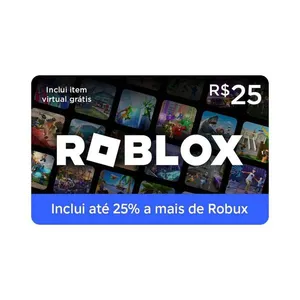 Gift Card Digital - ROBLOX - R$25