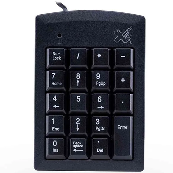Teclado Maxprint Númerico Impact USB 2.0 Preto 6013523