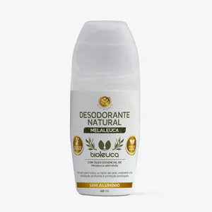Desodorante Bioleuca Rollon Natural com Melaleuca 60ml