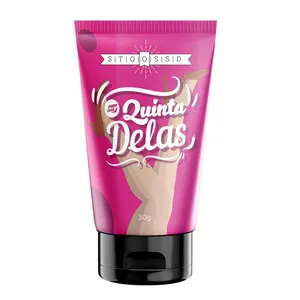 Lubrificante Comestível Beijável Quinta Delas 15g Pepper Blend Quinta Delas Gel Lubrificante Comestível 15g Linha Semana de Surpresas Pepper Blend