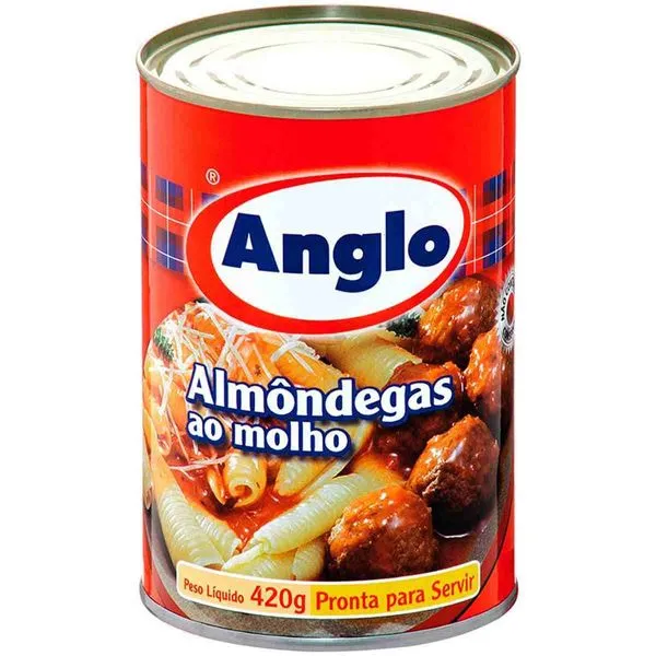 Almôndega Mista Ao Molho Anglo 420g