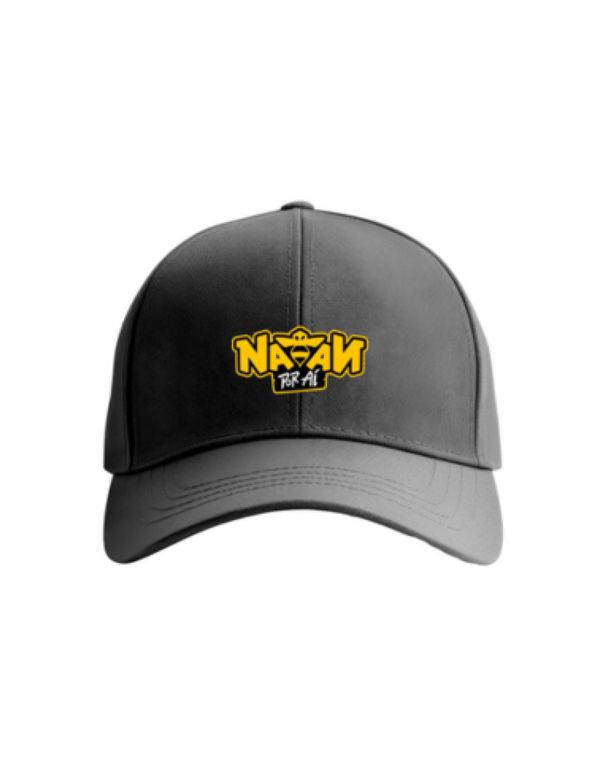 Boné Cinza Natan Por Aí Logo?
