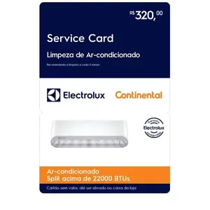 Serviço de Limpeza para Split acima de 22000BTU - Electrolux