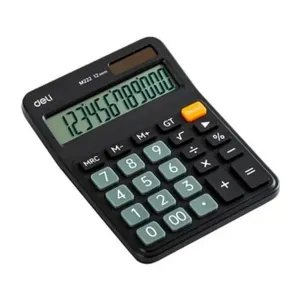 Calculadora Deli Classic 12 Dígitos Preto 4090 (MP)
