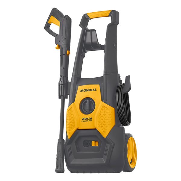 Lavadora de Alta Pressão Aqua Power III Mondial Cinza/Amarela 1800W - LAP-03-GY 220V