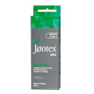 Gel Lubrificante Íntimo Jontex Sabor Menta 3 em 1 50g